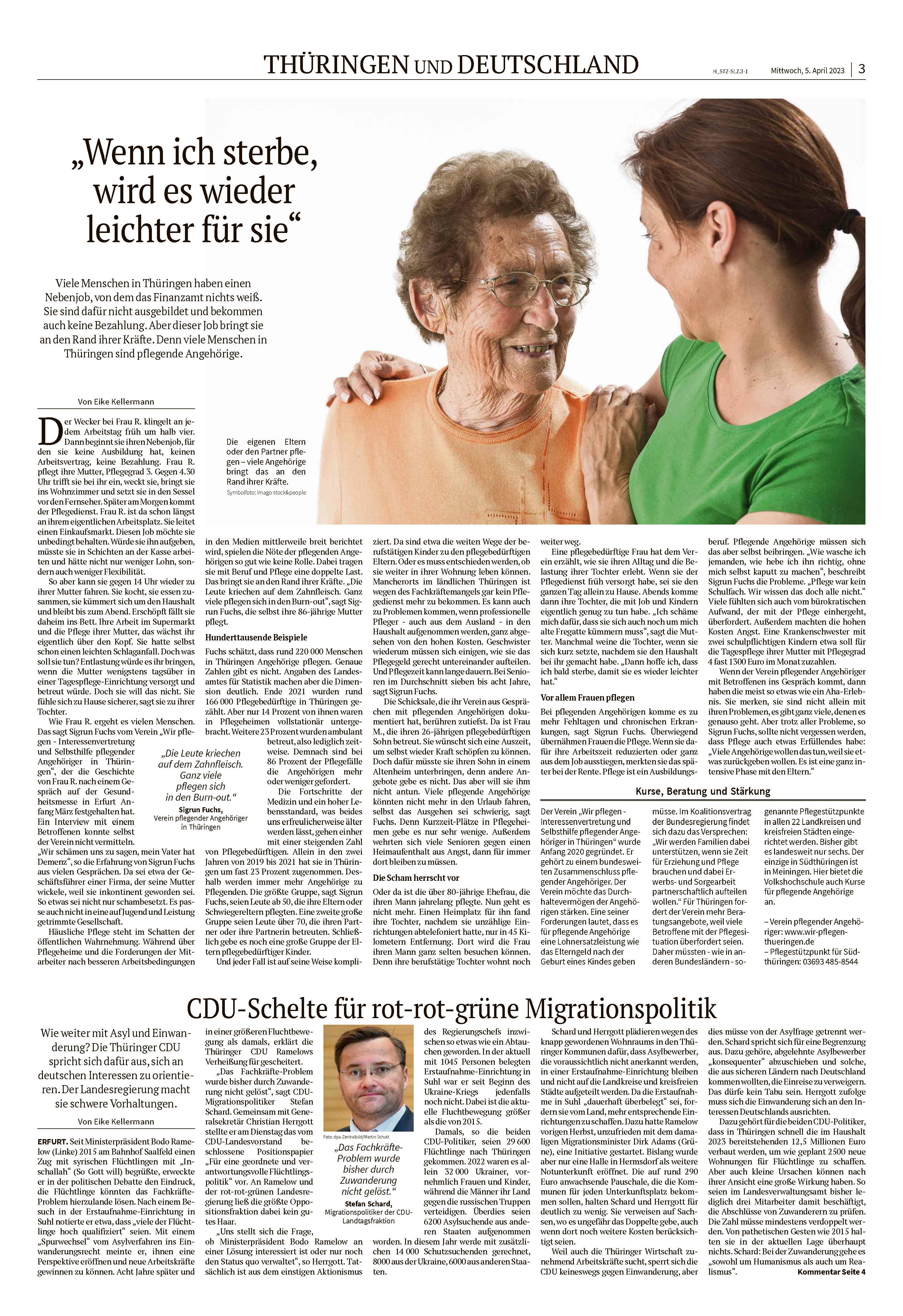 2023 04 05 Freies Wort Seite 3 5.4.23